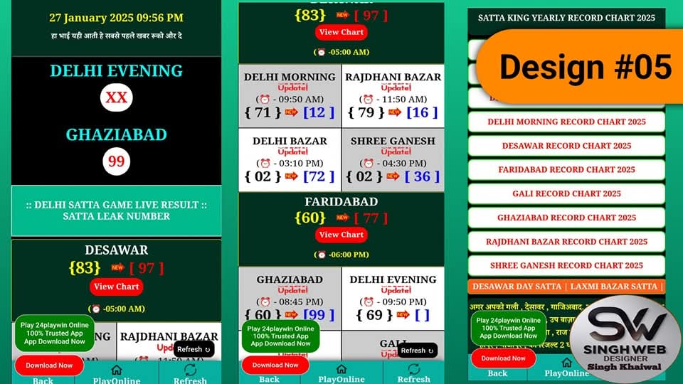 SattaKing Result Site