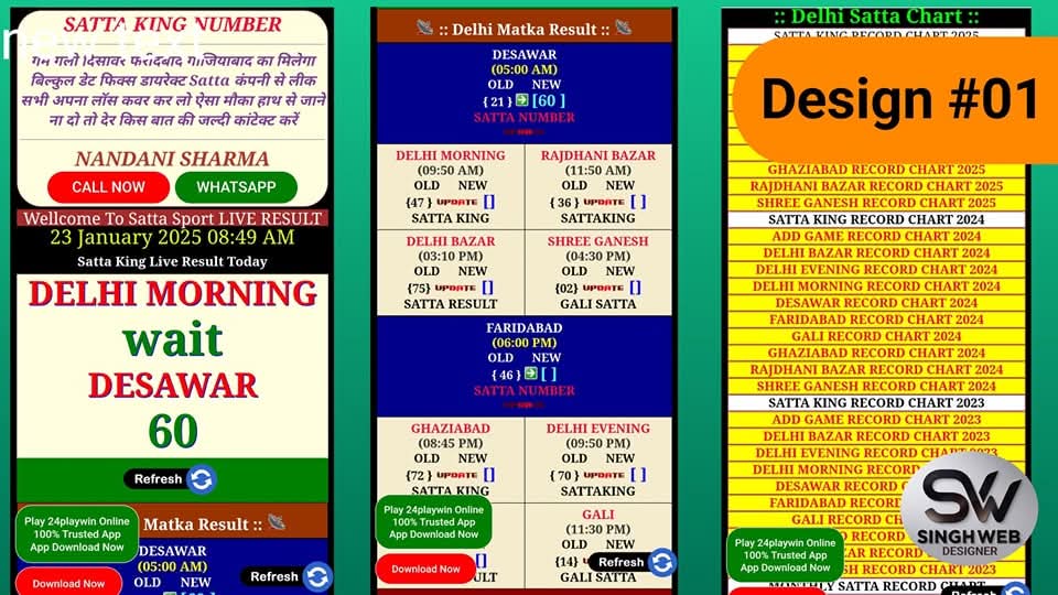 SattaKing Result Site